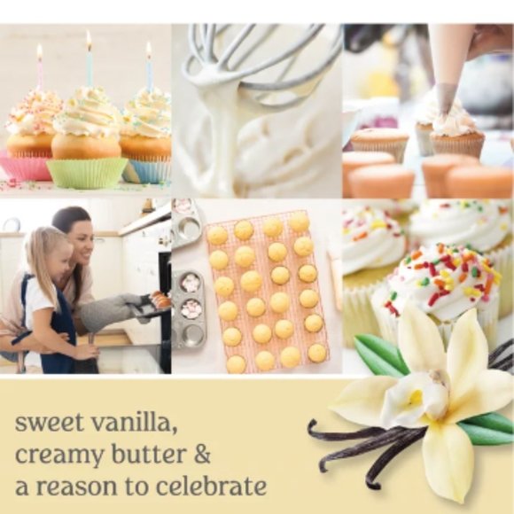 NEW YANKEE CANDLE VANILLA CUPCAKE WAX MELTS .4 SEPARATE PACKS WITH 6 WAX MELTS - Picture 2 of 3